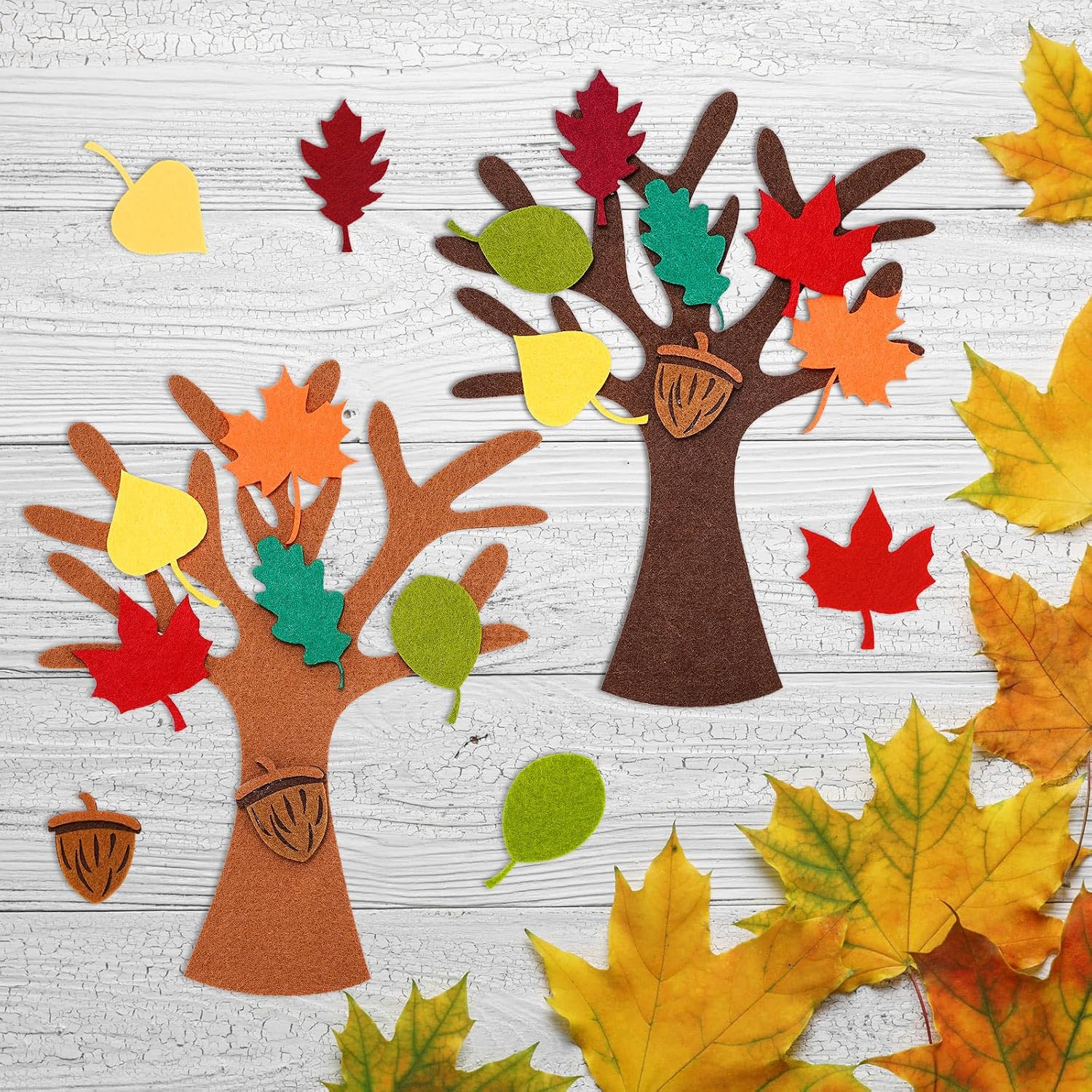Art And Craft Autumn - 96Pcs Fall Tree of Thanks Felt