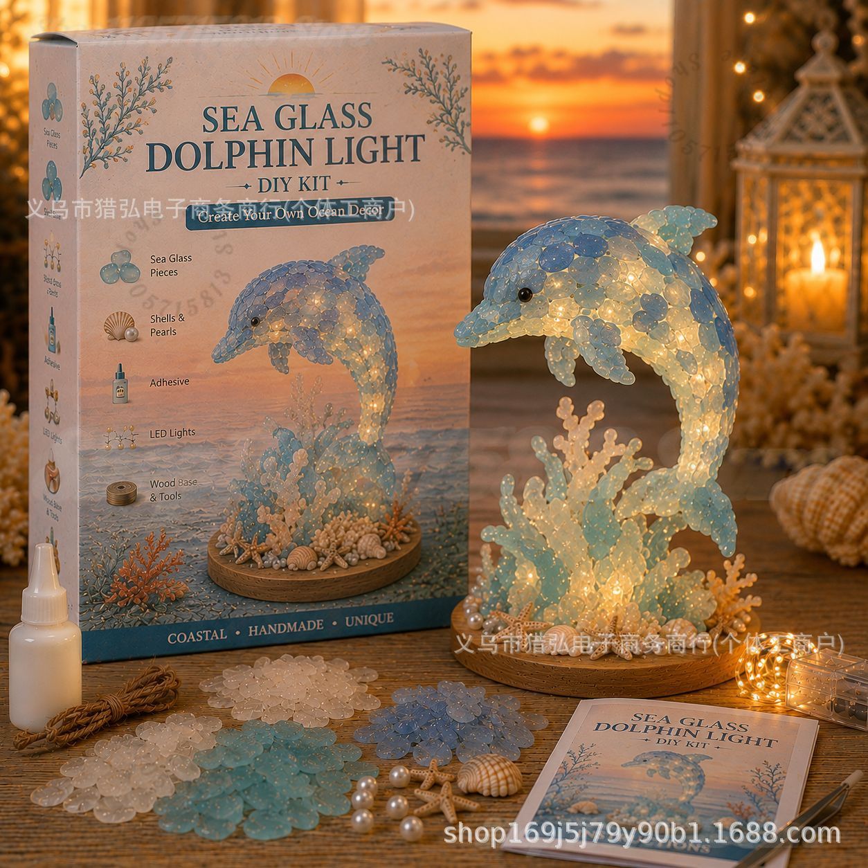 DIY Sea Glass Mermaid Tail Lig - Art Craft For Adults review and price