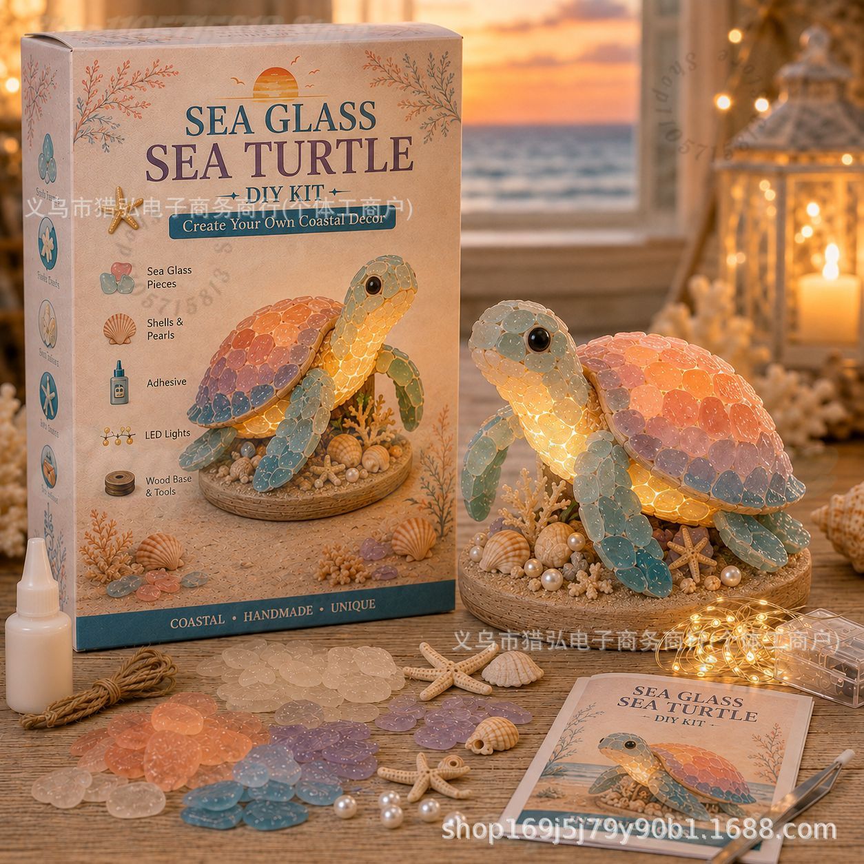 DIY Sea Glass Mermaid Tail Lig - Art Craft For Adults review and price