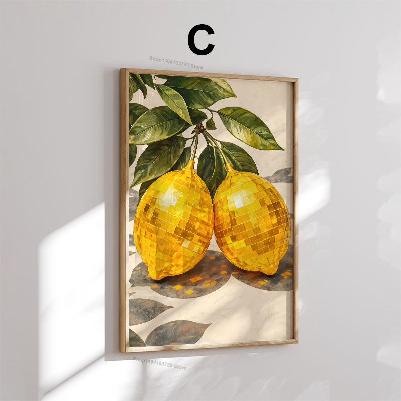 Retro Trendy Lemon Orange Dog  - Art Craft Kitchen review and price