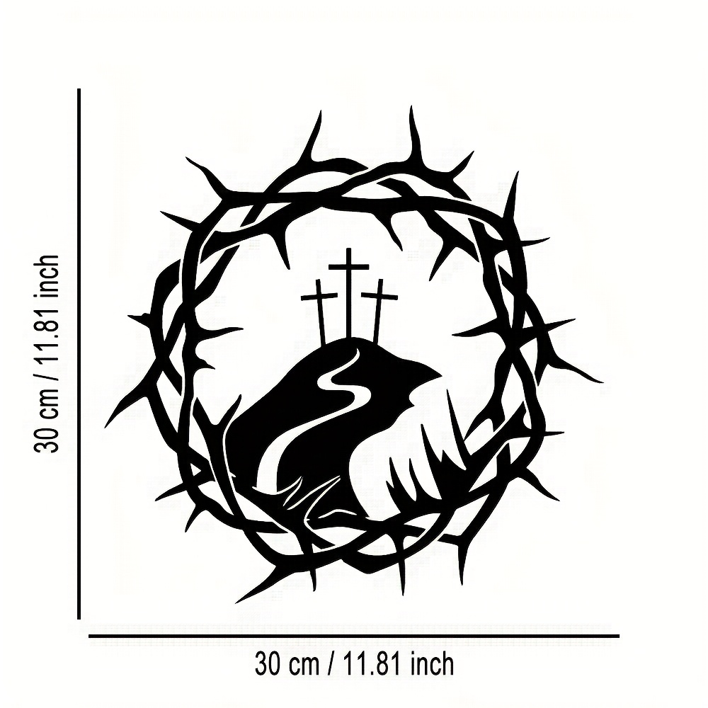 CIFBUY Iron Wall Art Vine Circ - Art & Craft Supplies review and price