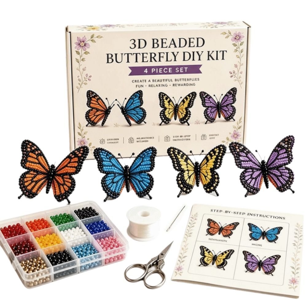 Tiny Beads 3D Beaded Animal Ki - Art Craft And Design review and price