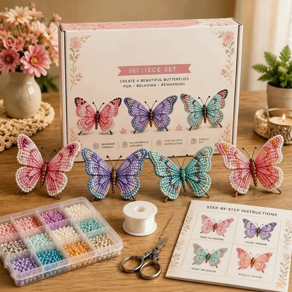 Tiny Beads 3D Beaded Animal Ki - Art Craft And Design review and price