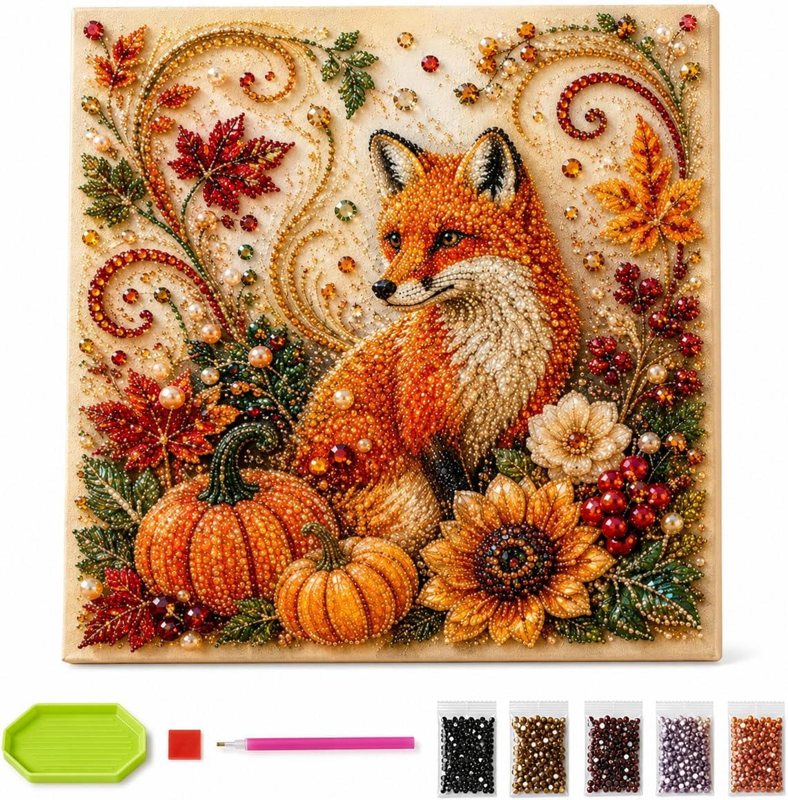 Autumn Diamond Pearl Painting  - Art And Craft Autumn review and price