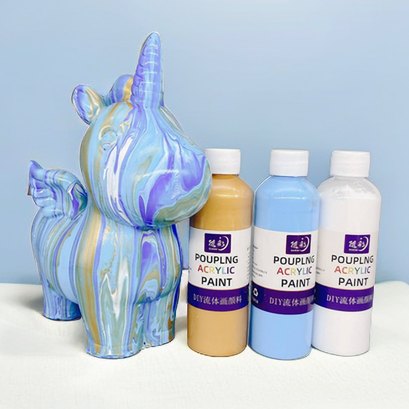 Acrylic Paints Set Fluid Unico - Art Craft Unicorn review and price
