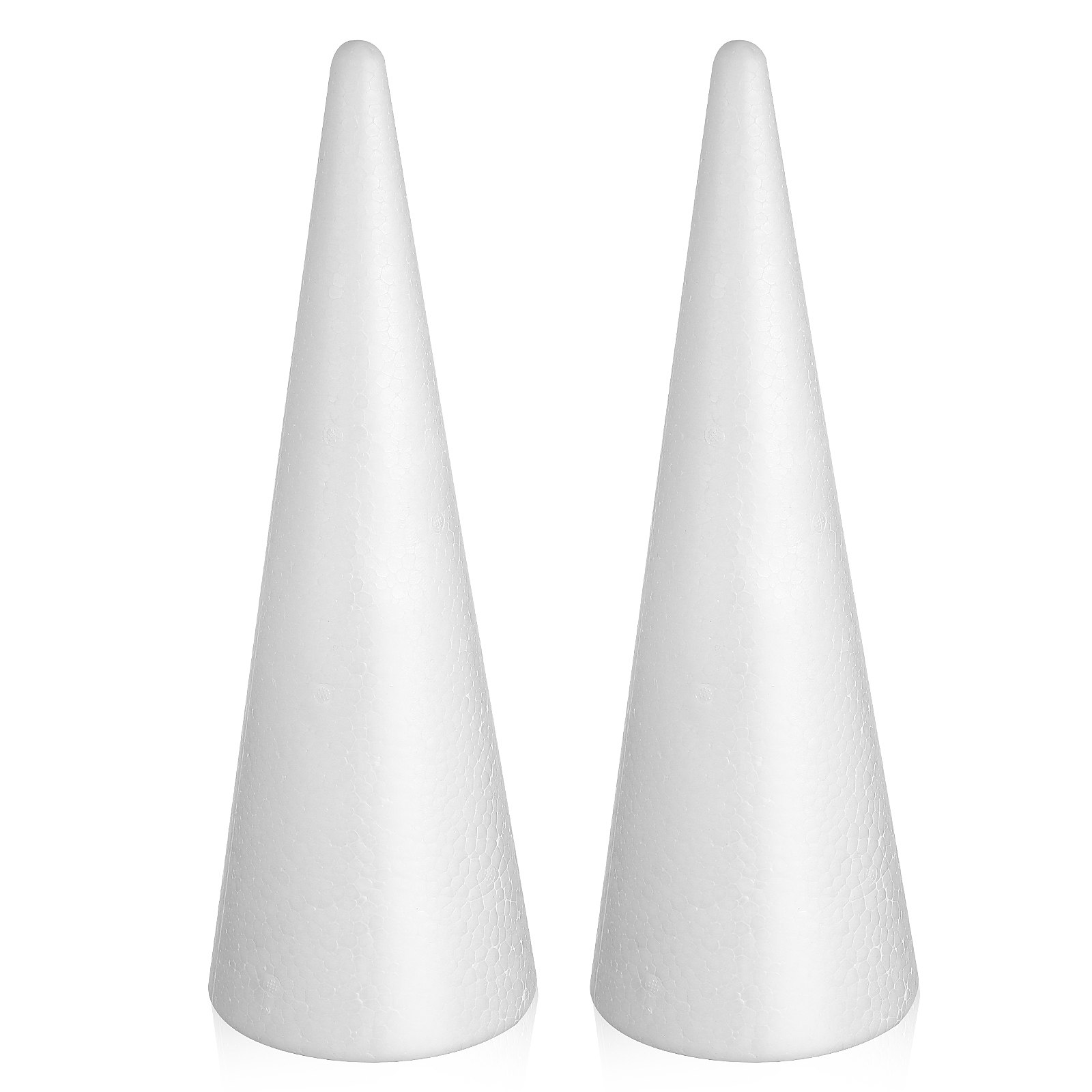 2Pcs Versatile Foam Cones Whit - Art Craft And Design review and price