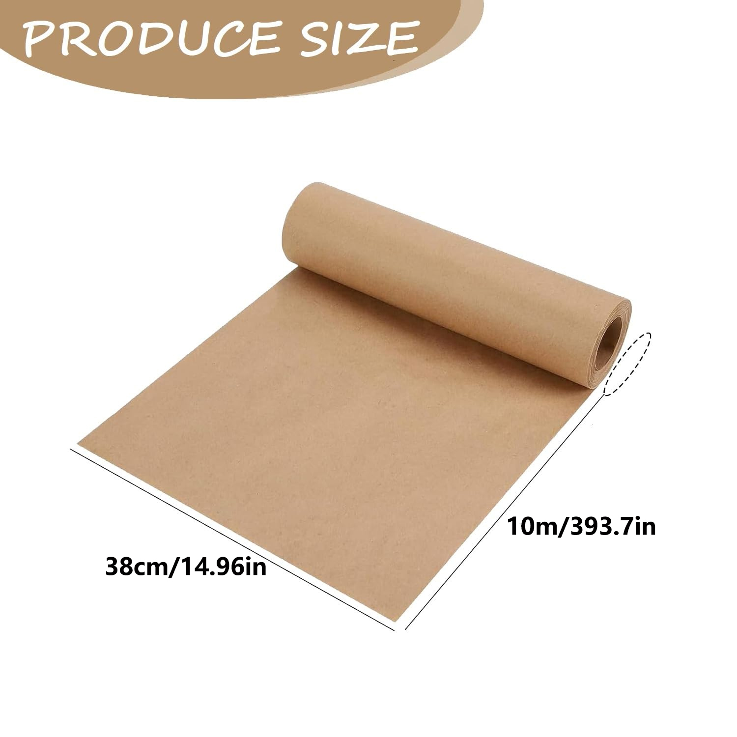 Kraft Paper Brown Ideal for Gi - Art Craft Recycled Materials review and price