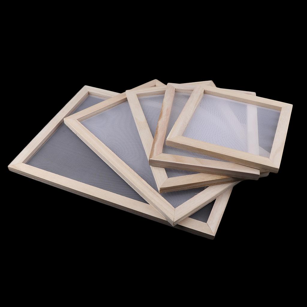 Wooden Paper Craft Screen Fram - Art Craft Recycled Materials review and price