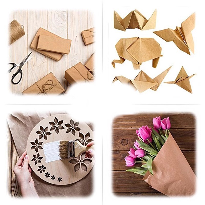 Brown Kraft Paper Ideal For Gi - Art Craft Recycled Materials review and price