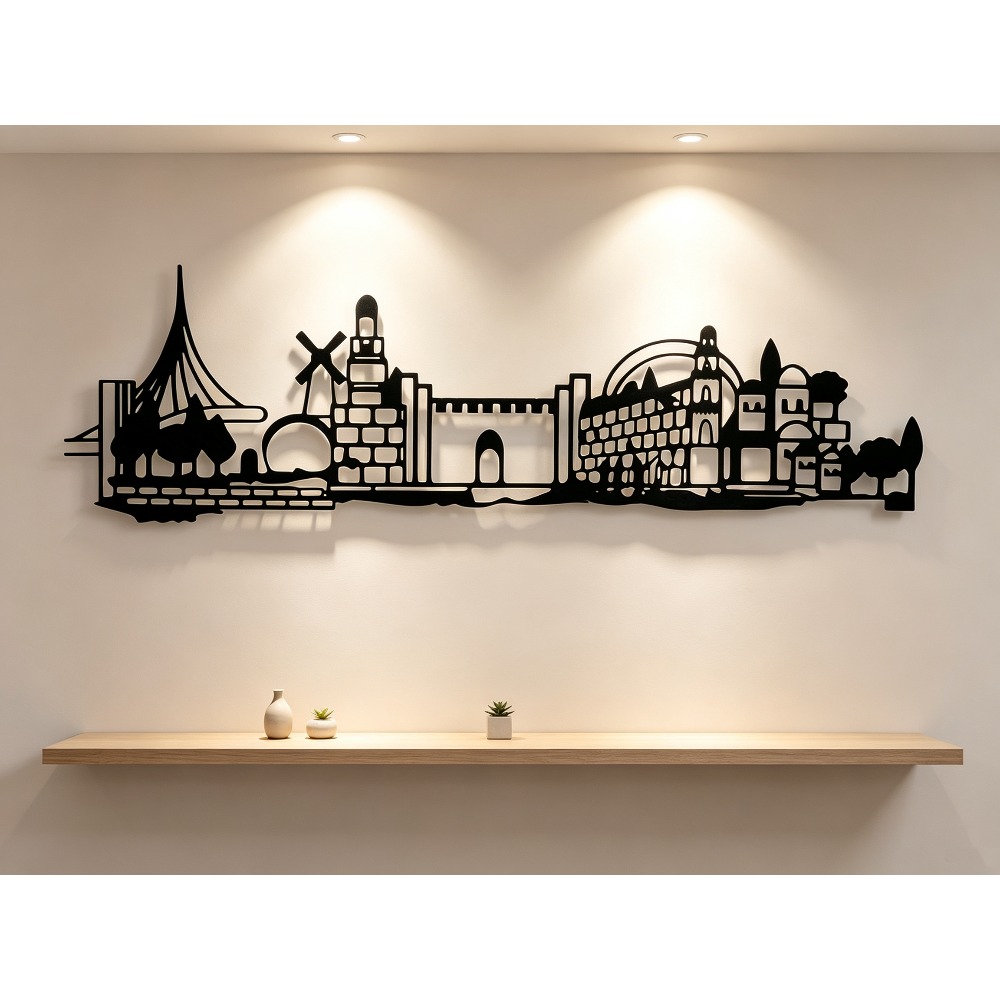 CIFBUY Metal Wall Art Jerusale - Art & Craft Supplies review and price