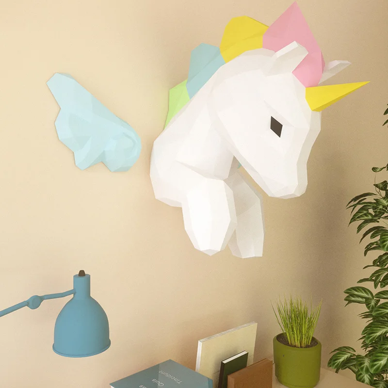 Rainbow Unicorn Animal Wall De - Art Craft Unicorn review and price