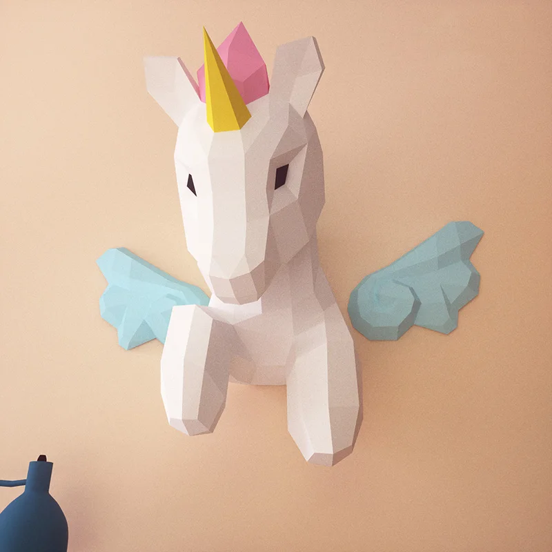 Rainbow Unicorn Animal Wall De - Art Craft Unicorn review and price