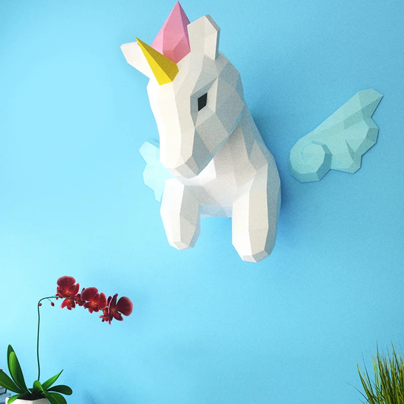 Rainbow Unicorn Animal Wall De - Art Craft Unicorn review and price