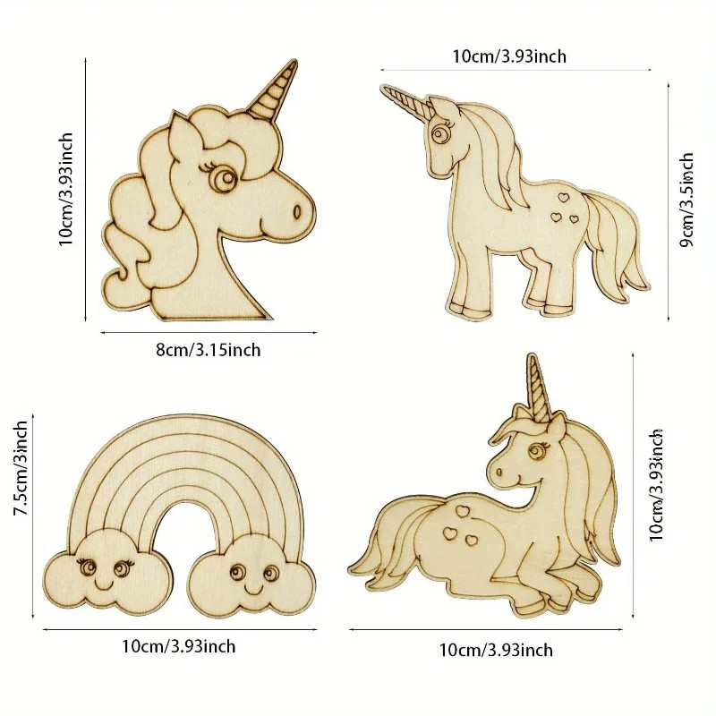 24pcs high-quality unicorn woo - Art Craft Unicorn review and price