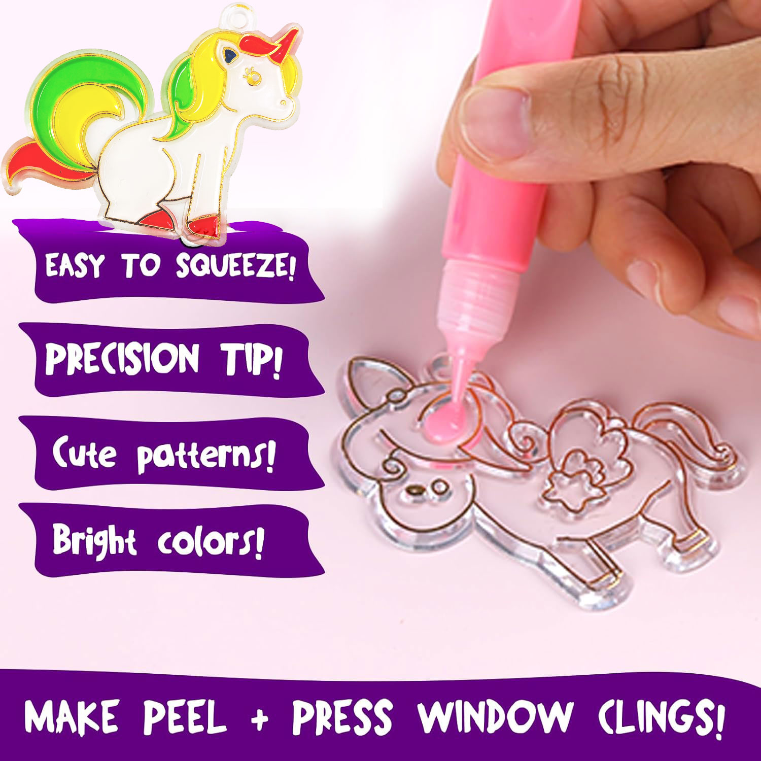 Create Your Own Window Art Sun - Art Craft Unicorn review and price