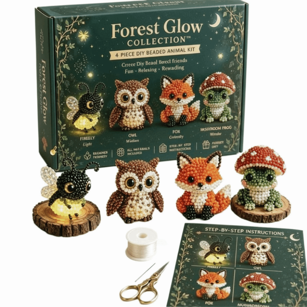 Tiny Beads 3D Beaded Animal Ki - Art Craft And Design review and price