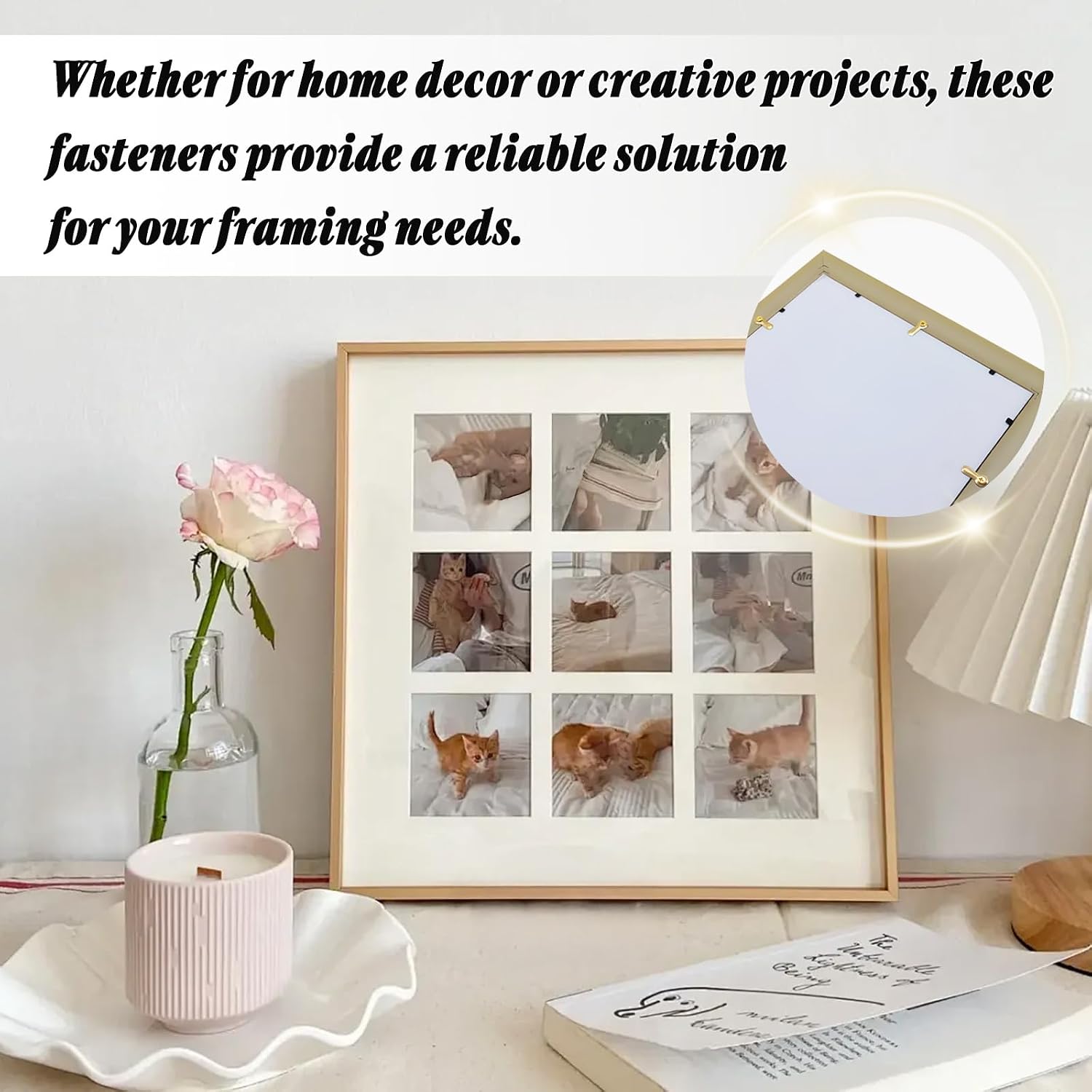 1-2Boxs Iron Photo Frame Backi - Art Craft Display review and price