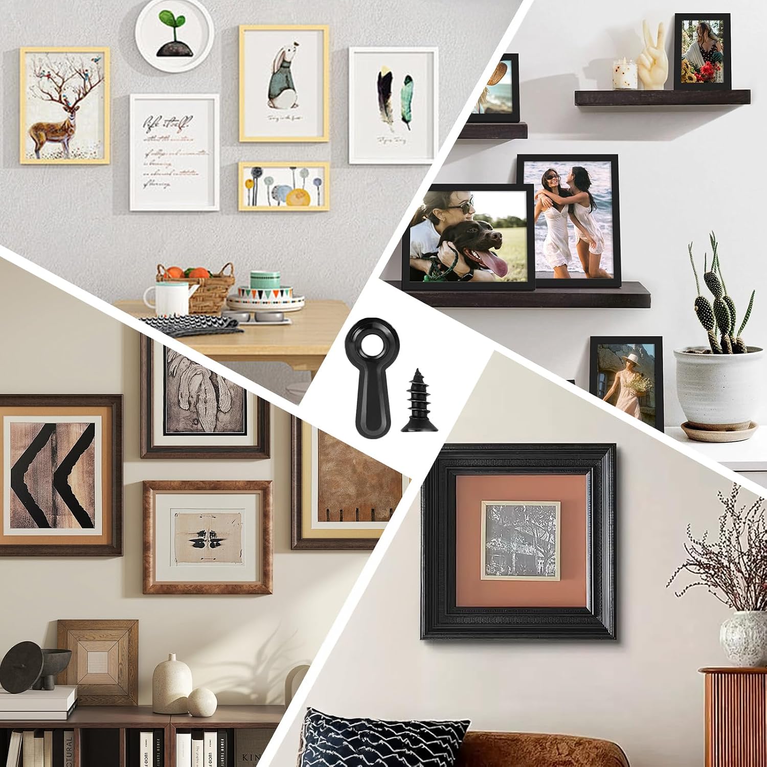 1-2Boxs Iron Photo Frame Backi - Art Craft Display review and price