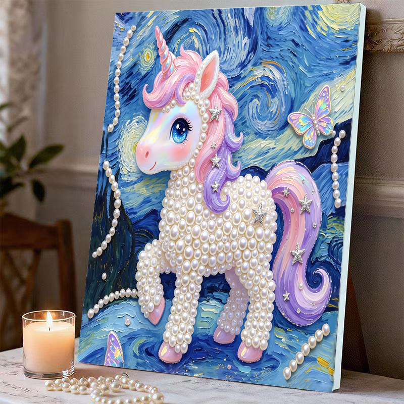 DIY Pearl Painting Art Kit 3D  - Art Craft Unicorn review and price