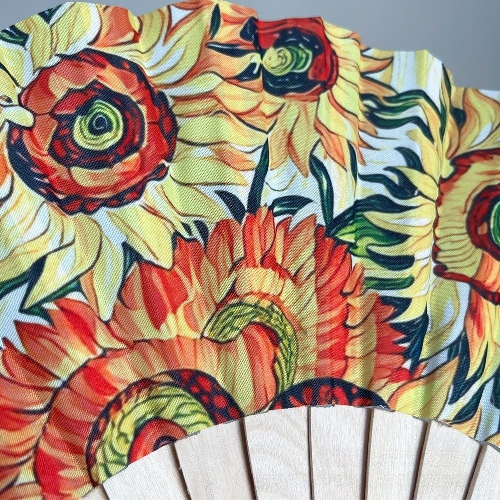 Art Craft Sunflower Folding Fa - Art Craft And Design review and price