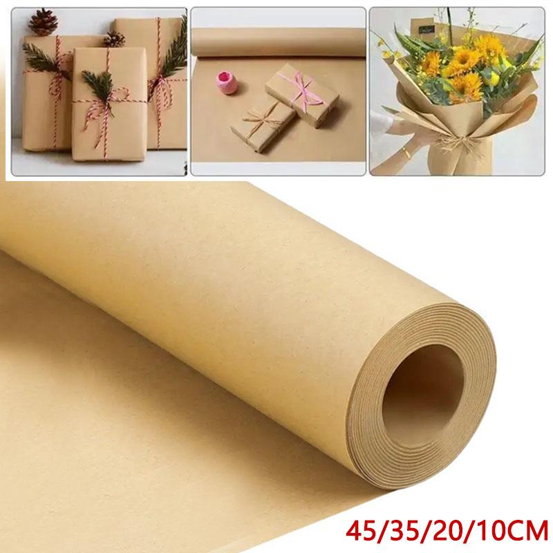 10M Brown Kraft Paper Gift Flo - Art Craft Recycled Materials review and price