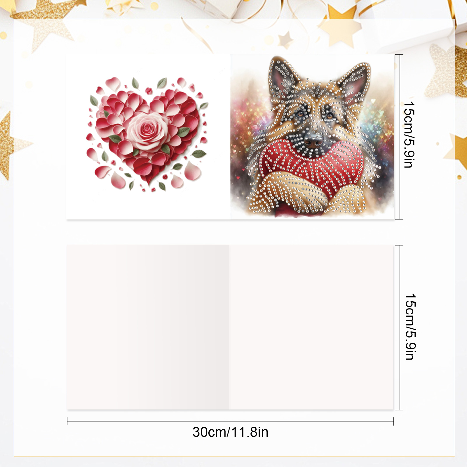 6Pcs Diamond Painting Greeting - Art Craft For Adults review and price
